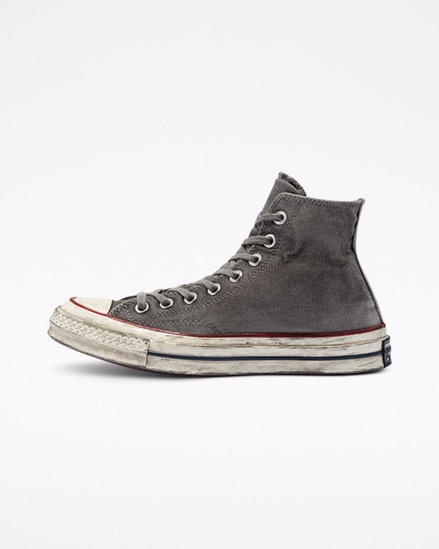 Tenisi Inalti Dama Converse Chuck 70 Smoked Panza Albi | RO WVDAJ093